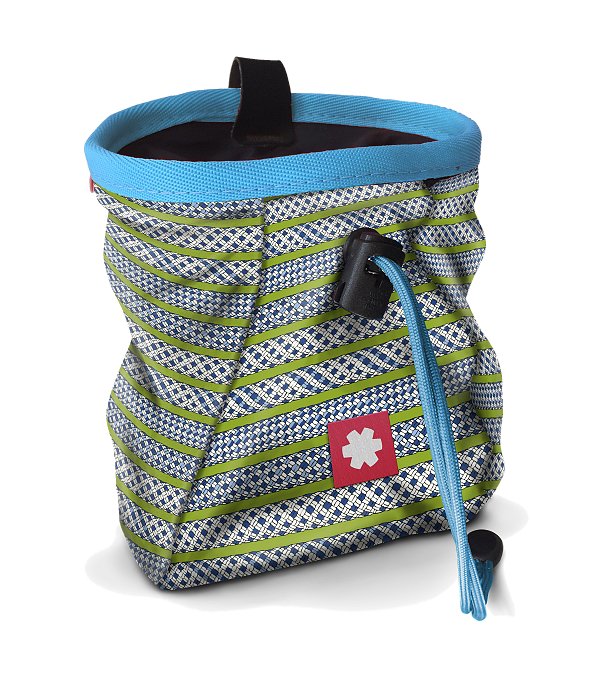 Ocún pytel na magnezium Lucky + Belt, zelená